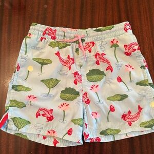 Boys size 6 koi swimsuit the Beaufort bonnet company